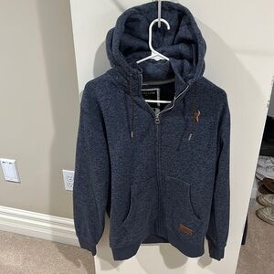 Billabong Navy Blue Zipper Jacket